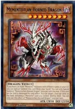 Yu-Gi-Oh! - Mementotlan-Horned Dragon - VASM-EN002 - Rare - 1st Ed - NM/M