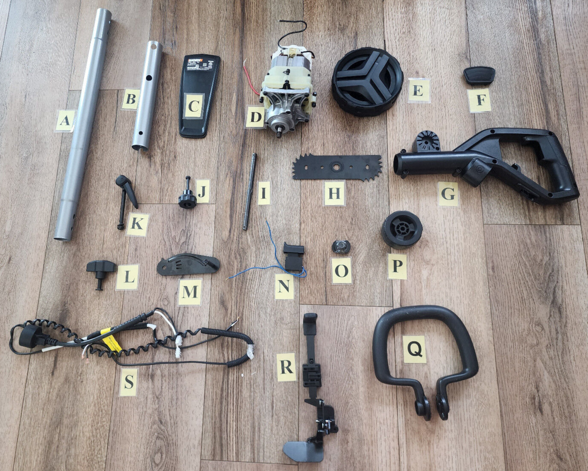 Replacement parts for Worx 12 Amp 7.5