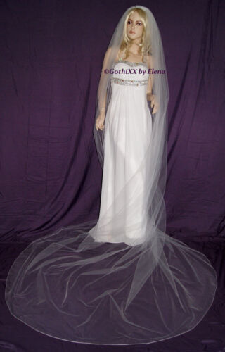 NWT $225 Wedding Belles New York Mable Satin Trim Cathedral  display picture 2