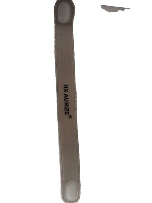 HX AURIZE Maskenband bequem und verstellbar Maskenverlängerung grau 1 Stück