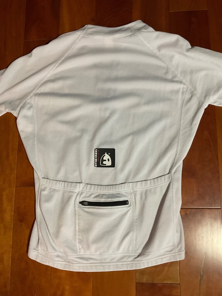 Etxeondo Ciclismo Hombre Pequeño Jersy Blanco Foto 4 de 4