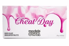 Models Own CHEAT DAY Cheek Glaze Highlighter Palette  .78oz