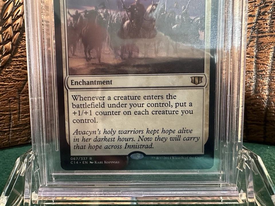 Cathars’ Crusade - MTG - Commander 2014 - Mint. BGS 9 with a 9.5 and 10. POP 1 - Image 3 of 4