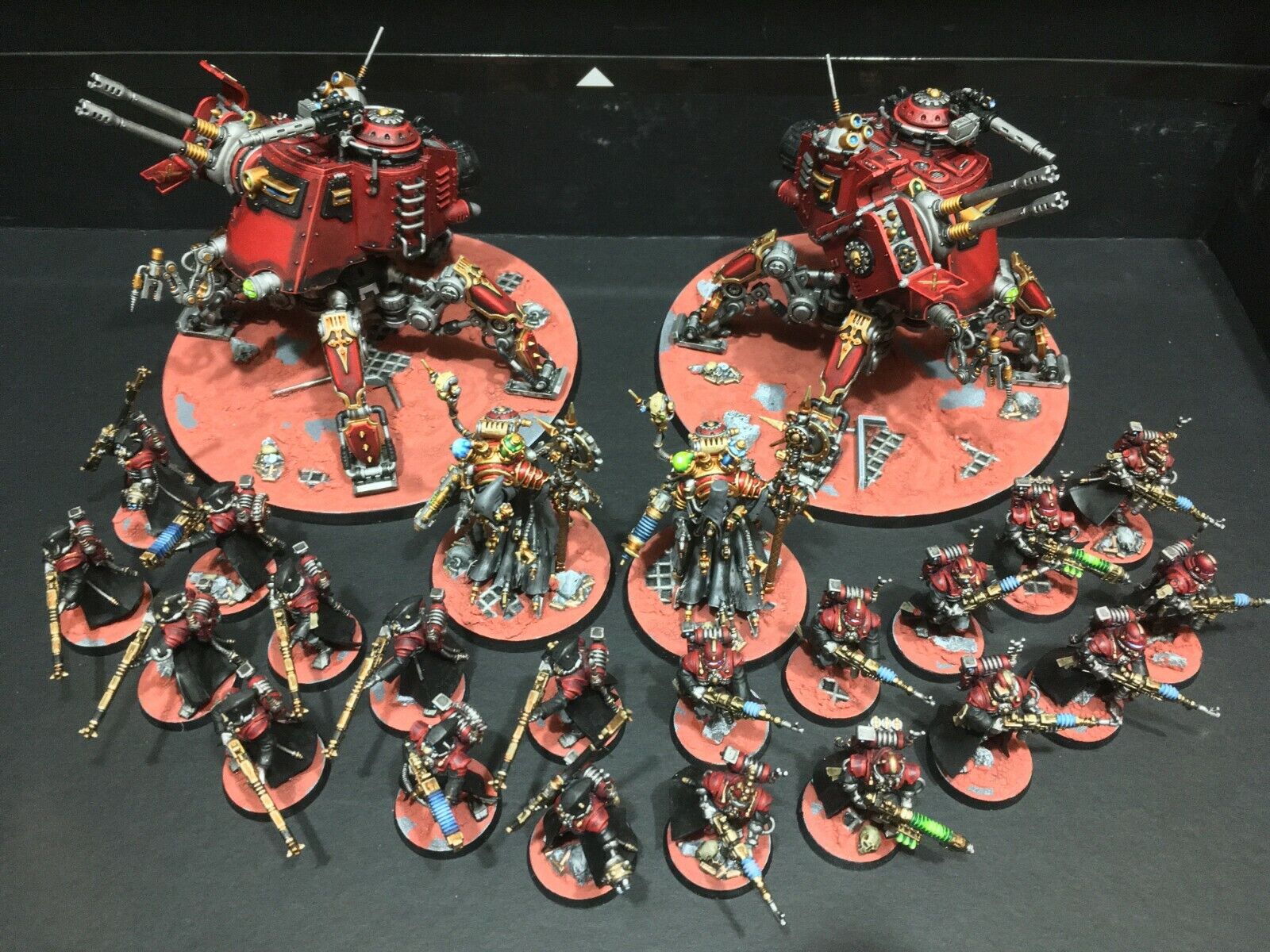 WHMS Ad Mech Adeptus Mechanicus skitarii Army Painted Commission Warhammer  40k