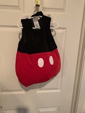 Disney Store Plush Mickey Mouse Costume Baby Size 18 Months