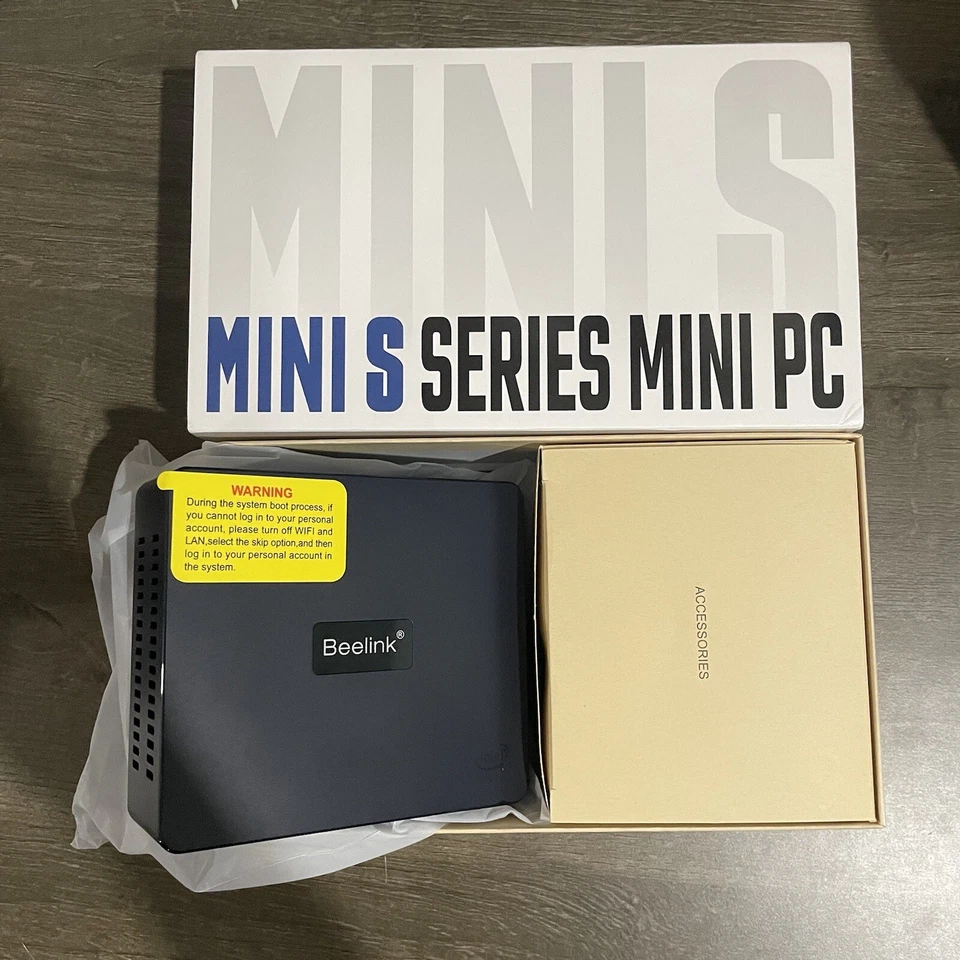 Mini S Series Intel 11th Celeron Mini Pc N5095 8GB DDR4 RAM 128GB SSD Mini PC - Image 3 of 3