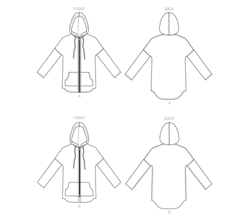 Schnittmuster Jacken Butterick b6863 30-52 - Bild 2 von 11