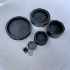 1pcs High Purity Graphite Crucible Mould Gold Ag Metal Ingot Casting