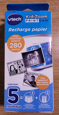 VTech KidiZoom PrintCam Paper Refill Pack 5 Rolls Regular Sticker