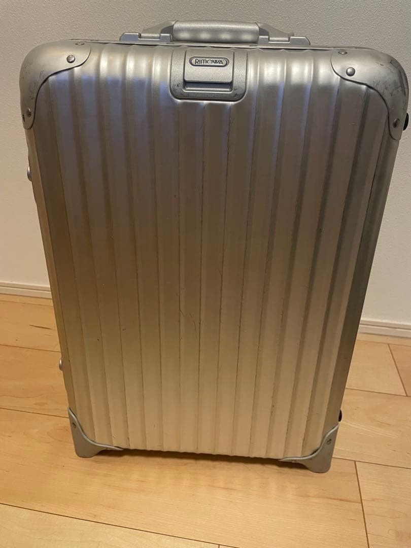 Rimowa Topas 32L Silver 2 wheels Carry Case Suitcase | eBay