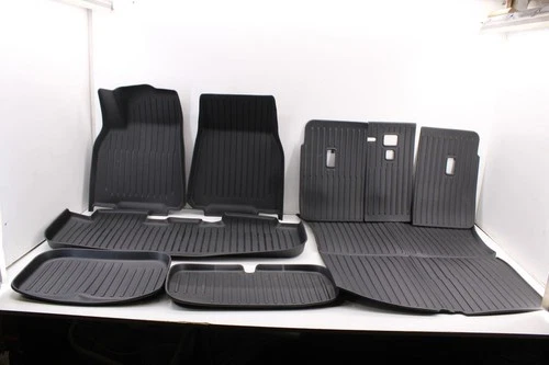 25-26 Tesla Y Juniper Front Rear RH and LH All-Weather Floor Mats Set Brand NEW