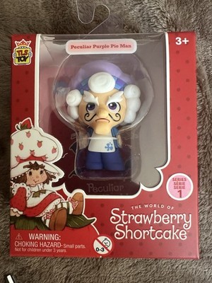 Rare Peculiar Purple Pieman CheeBee Cuties Figure TLS Toys Strawberry Shortcake
