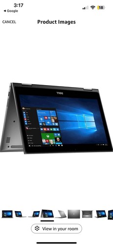 Dell - Inspiron 2-in-1 Touch-Screen Laptop - Intel Core i7 - 8GB RAM - 256GB SSD - Picture 2 of 6