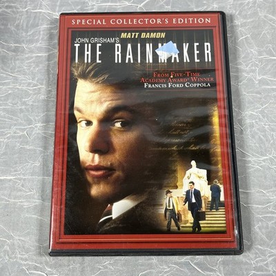 The Rainmaker DVD 1997 Special Collector's Edition Matt Damon Coppola