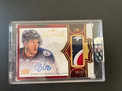 17-18 Splendor Red and Black Gold Parallel RPA Pierre-Luc Dubois 8/11