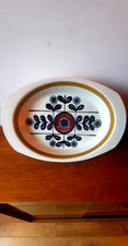 Vintage / Retro  Norwegian Stavangerflint  Kon-Tiki Oval  Serving Dish