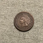 1884 Indian Head Cent, XF Condition! ZM