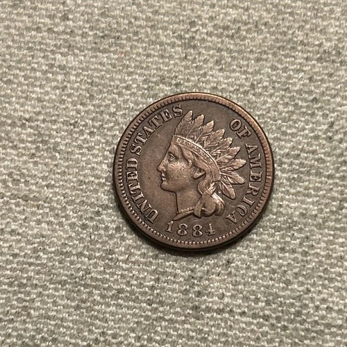 1884 Indian Head Cent, XF Condition! ZM