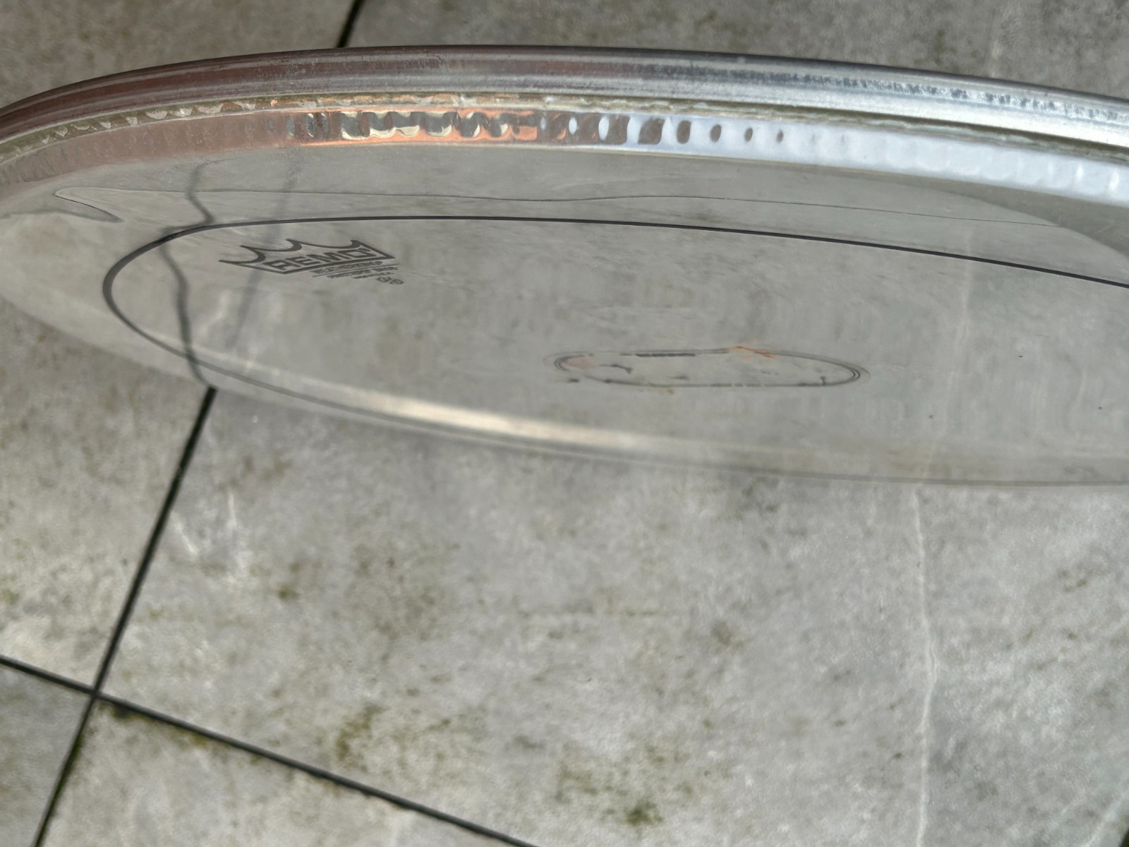 22'' REMO Pinstripe Clear Bass Drum Batter Head photo 9