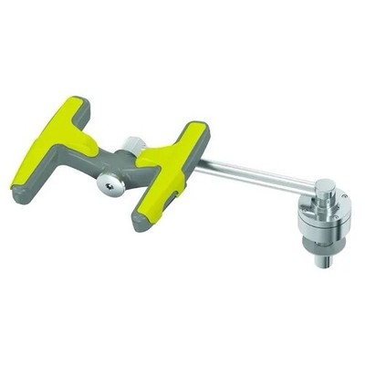 Bradley S19274E Swing Activated Halo Laboratory Eyewash/Face Wash Deck Mounted