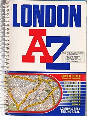 A-Z London Street Atlas (Street Maps & Atlases) by  1843480212 FREE Shipping