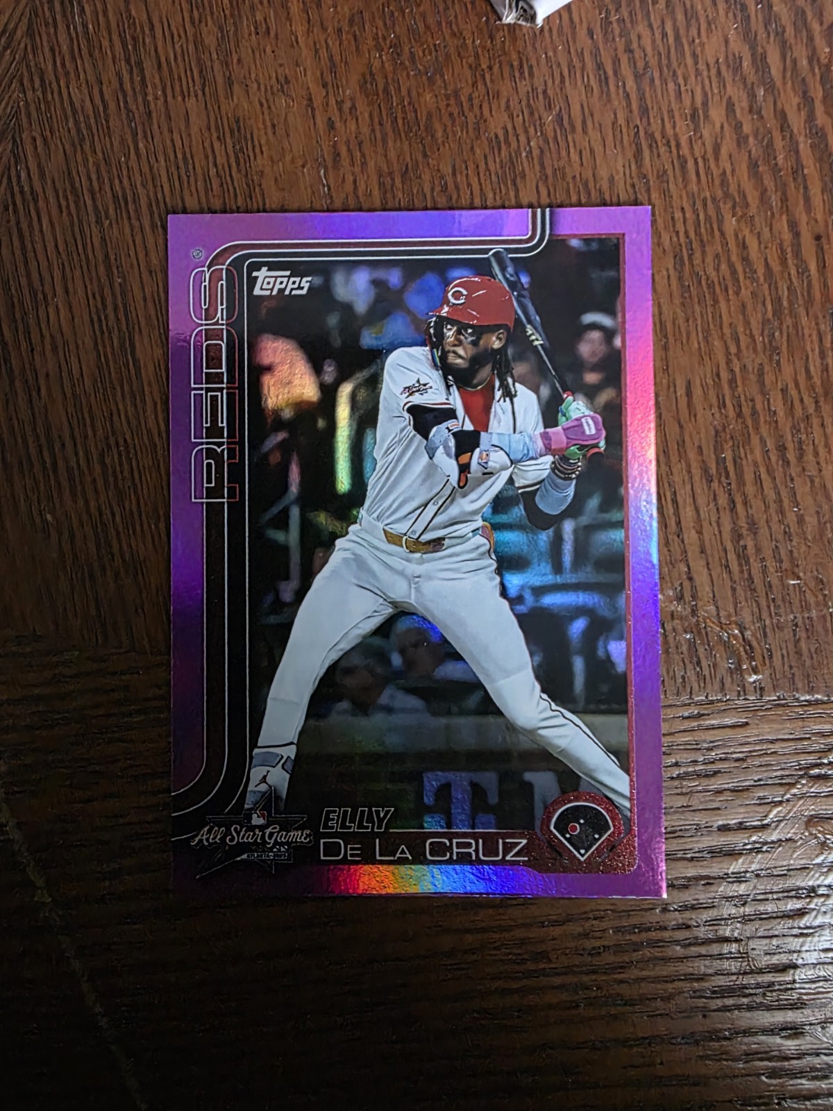Elly De La Cruz 2025 Topps Update #ASG-21 All-Star Game - Pink