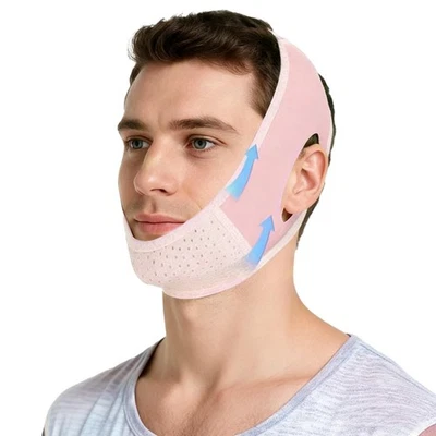 Wiederverwendbare Gesichtsmaskev-Linien-Maske Schlankheitsgürtel Reise - Bild 1 von 4