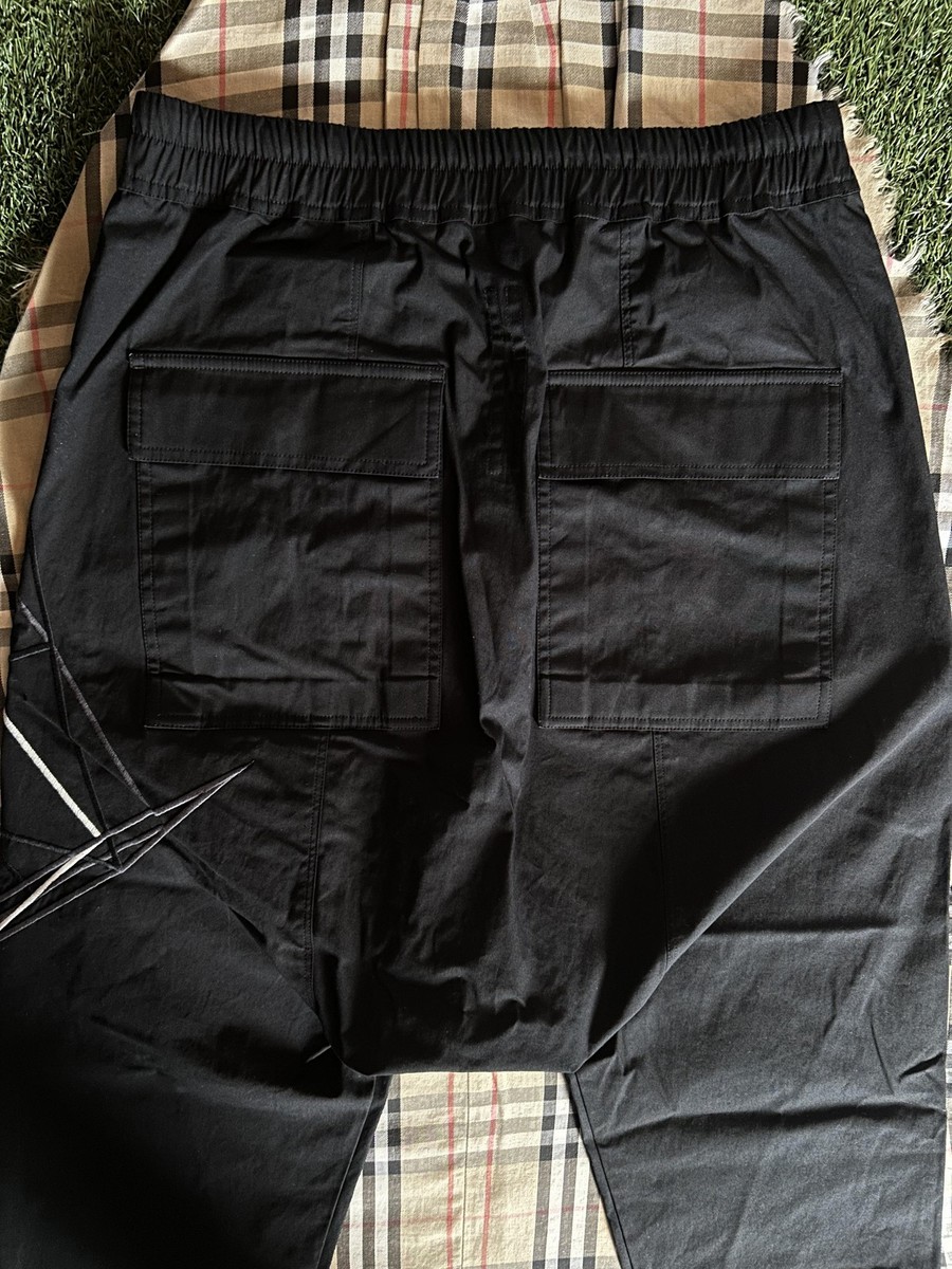Rick Owens Shorts Men 40 Black Babel SS19 Geometric Cyclops Pod