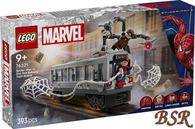 LEGO  Super Heroes: 76321 Spider-Man vs. Doc Ock: Showdown in der U-Bahn NEU OVP