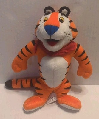 Vintage 1993 Tony der Tiger 9 Zoll Plüschtier Kellogg s Werbe-Stofftier