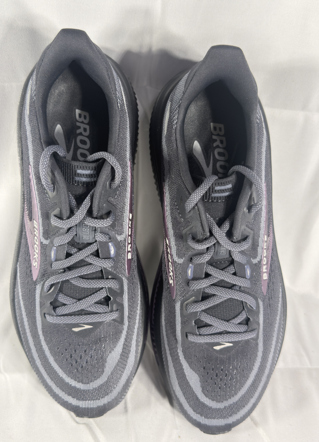 Brooks Ghost 18 (2026) Women's Size 8.5 B Ebony Folkstone Metallic ...