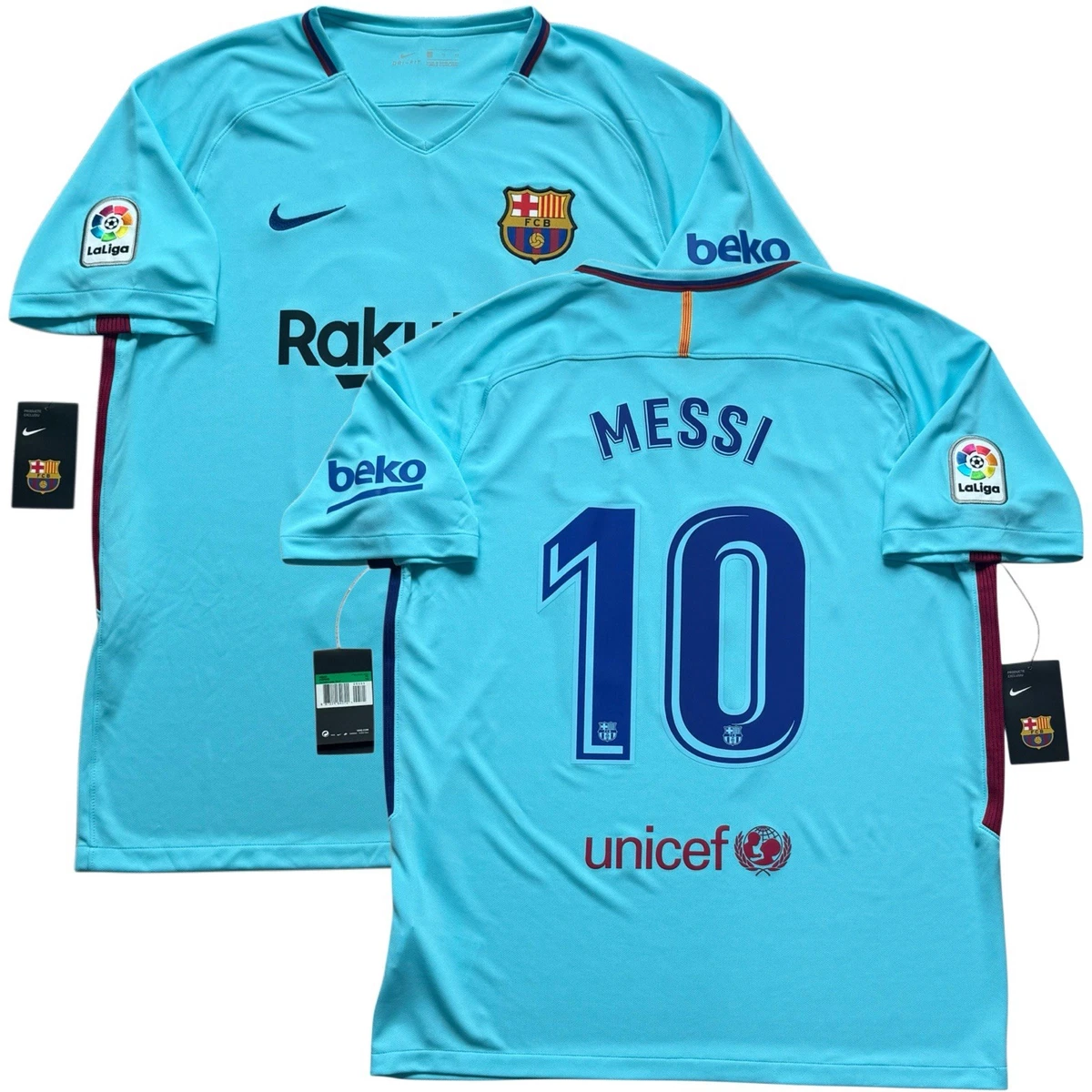 FC Barcelona Messi ユニフォーム Preços baixos em Lionel Messi Fc Barcelona Futebol Clube