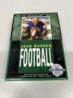 John Madden Football (Sega Genesis, 1990) Complete Mint with Box and Manual