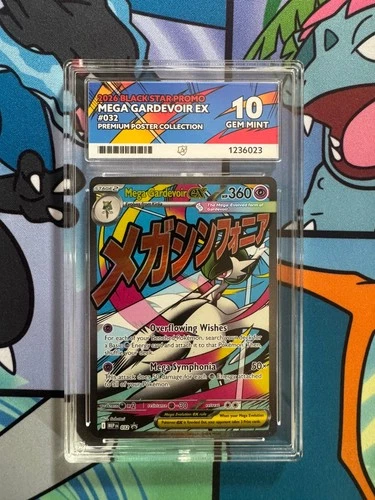 Mega Gardevoir EX 032 Ace 10 Black Star Promo Pokemon Card Game