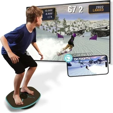 GoBalance Play & Sport - Premium Interactive Wooden Balance Board with Smart ...