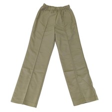 Vintage Sears Pull-on Trouser Pants Front Seam Tan Twill Women's Size 6 Petite