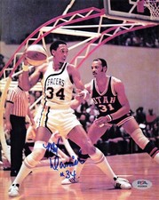 Mel Daniels Pacers Signed 8x10 Photo Autograph PSA/DNA AQ22606