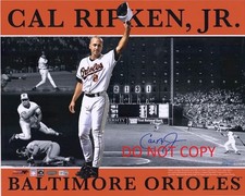 CAL RIPKEN JR. - ORIOLES Autographed Signed 8x10 Reprint Photo #2 !!