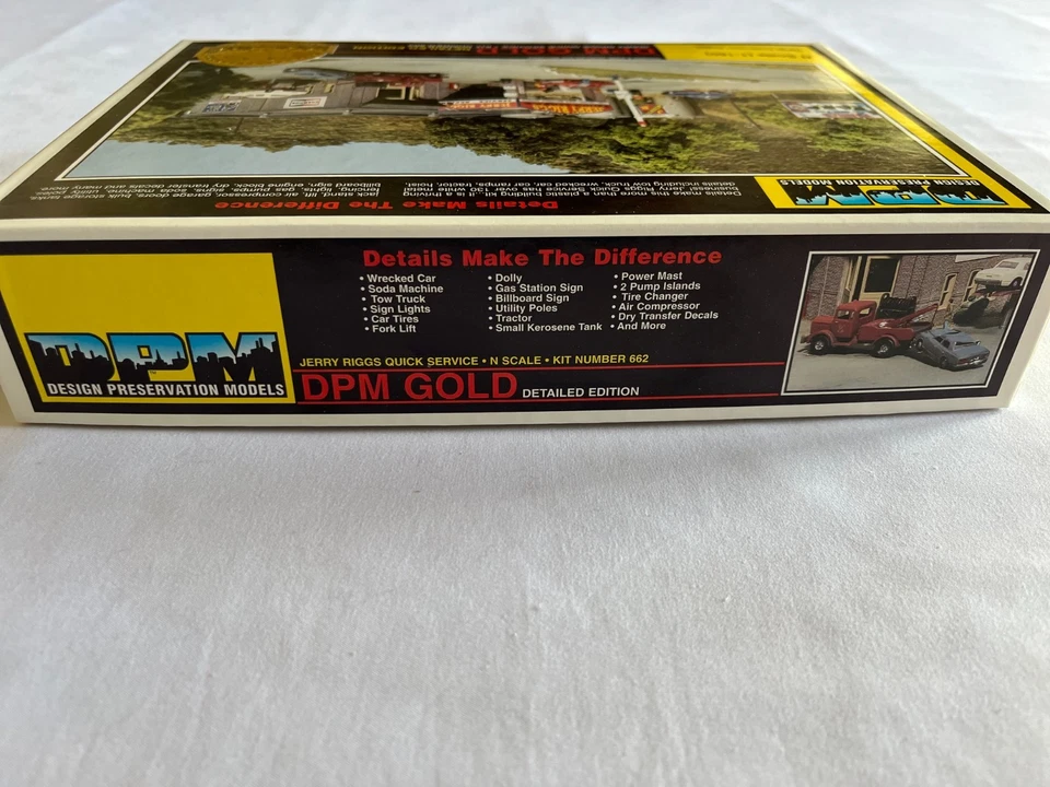 DPM Jerry Riggs Quick Service Detailed Edition #662 N Scale Model Kit - Image 2 of 4