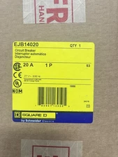 EJB14020 Square D 20A Bolt-On Circuit Breaker, 1 Pole, 277V AC