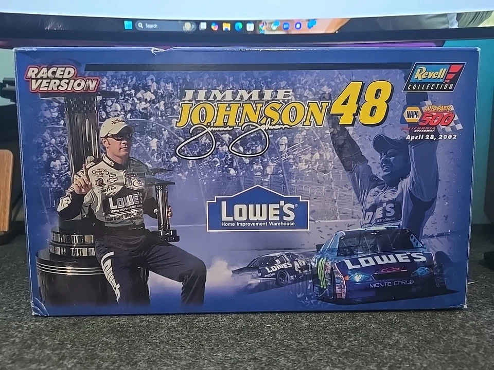 Jimmie Johnson 2002 California/Autoclub Raced Win Revell 1/24 1ª victoria Foto 2 de 4