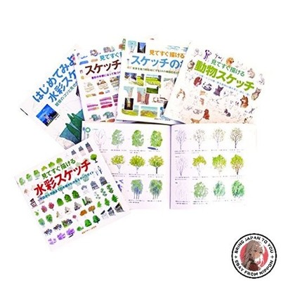 A beginner's sketching set that lets you draw immediately after seeing it