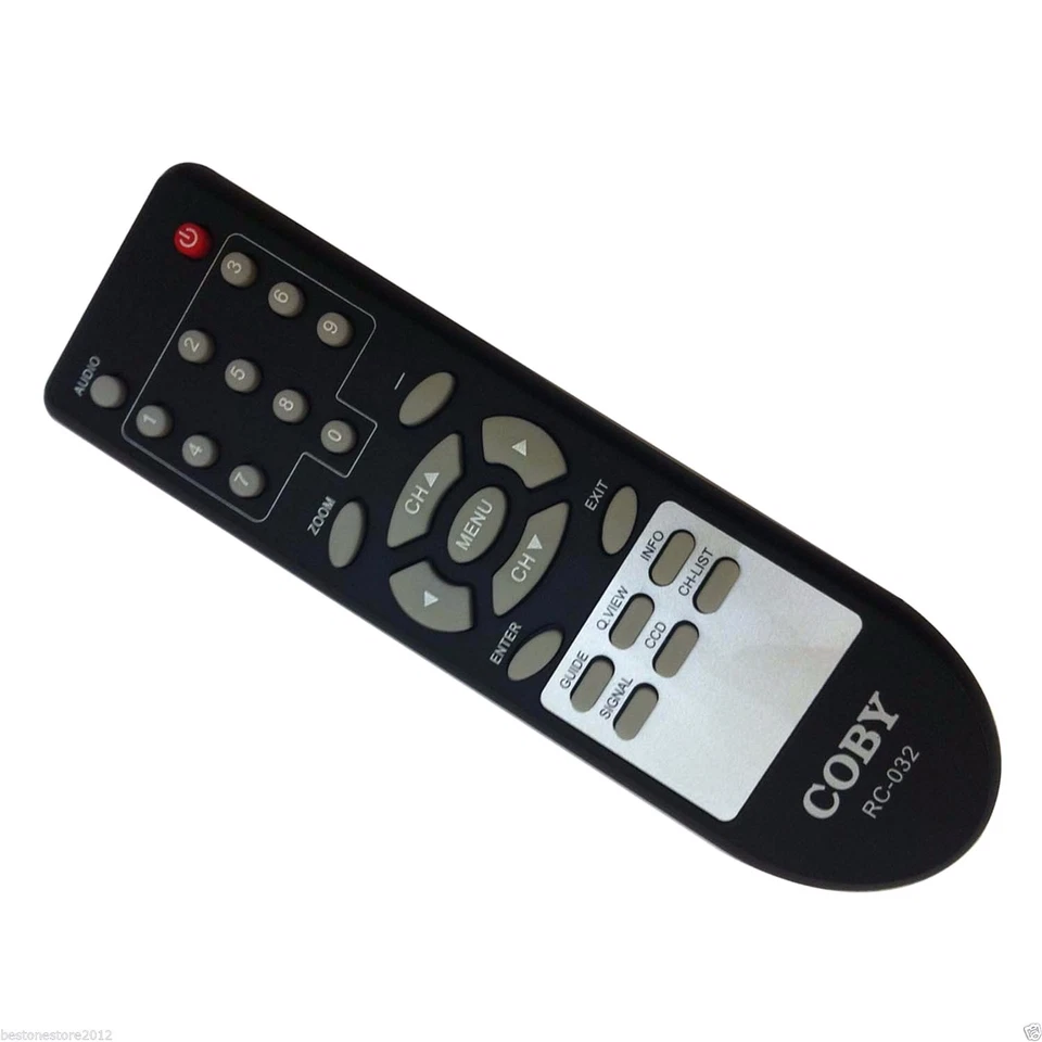 New RC-032 COBY Converter box Remote Control for DTV100 DTV101 DTV102 DTV103 - Image 2 of 3