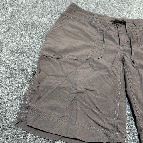 The North Face Shorts Womens 14 Red Bean Nylon Lightweight Roll-Up Tab Pockets - Picture 9 of 16