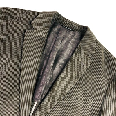 Saks Fifth Avenue 212 Men's Corduroy 2-Button Blazer Taupe   Canada   46R