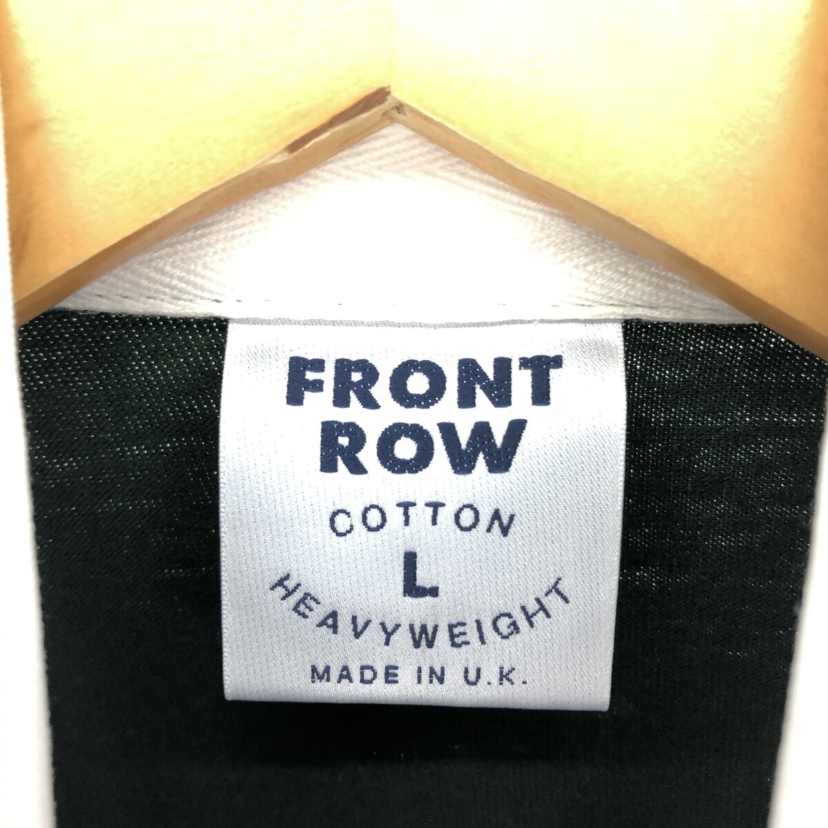 FILA FRONT ROW Maglia Rugby Manica Lunga Made in UK Uomo Taglia L eaa430333