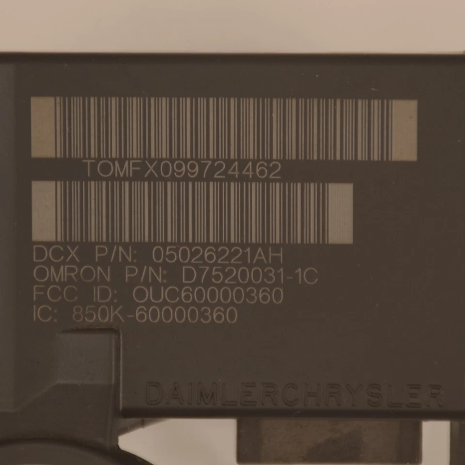Dodge Ram Inmovilizador 2007-2008 05026221AH VIN programado Plug & Play Foto 3 de 3