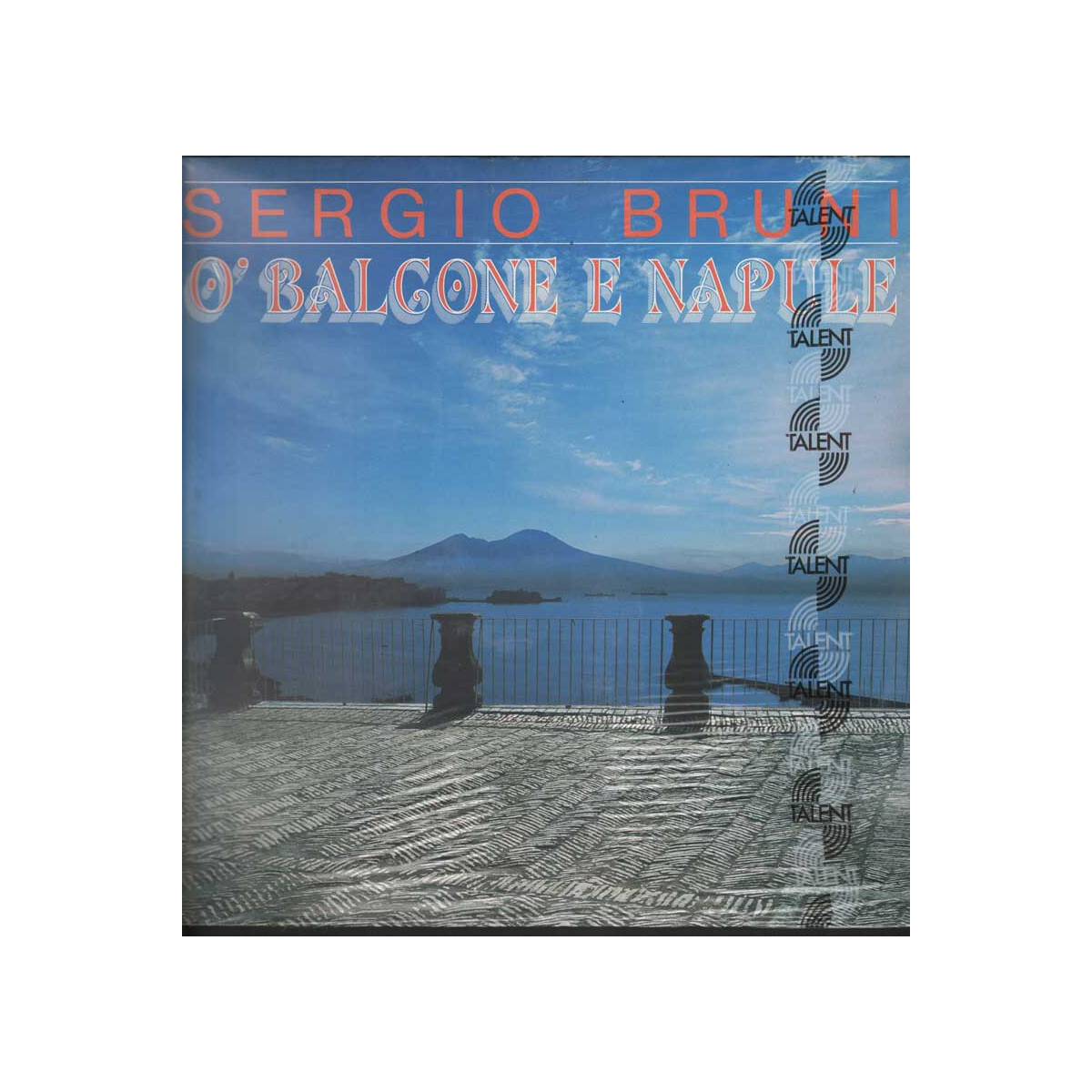 Sergio Bruni Lp Vinyl O' Balcone E Napule / Emi / Talent Series Sealed