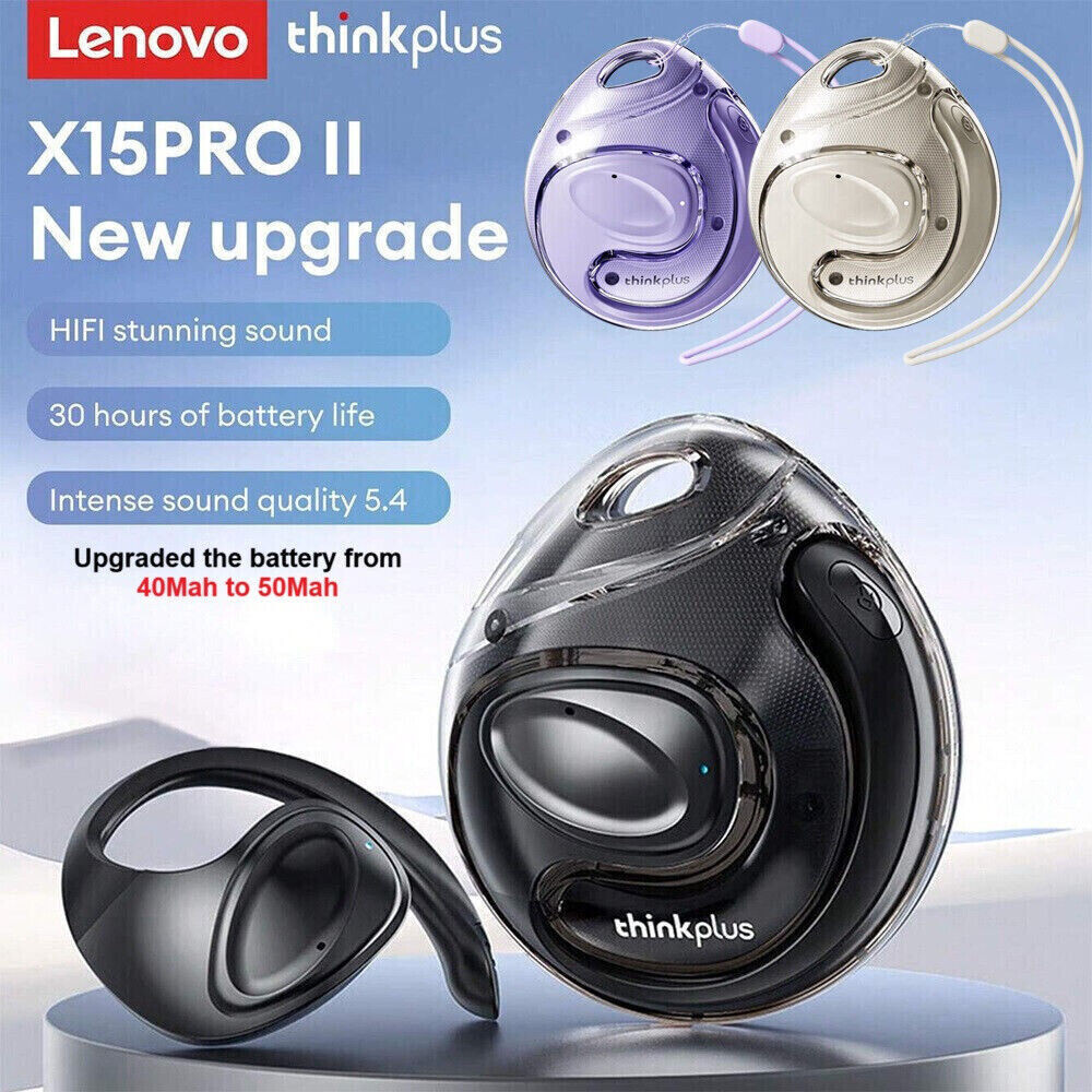 Lenovo Miniso Thinkplus 2025 X15 Pro II Bluetooth Sporty Style