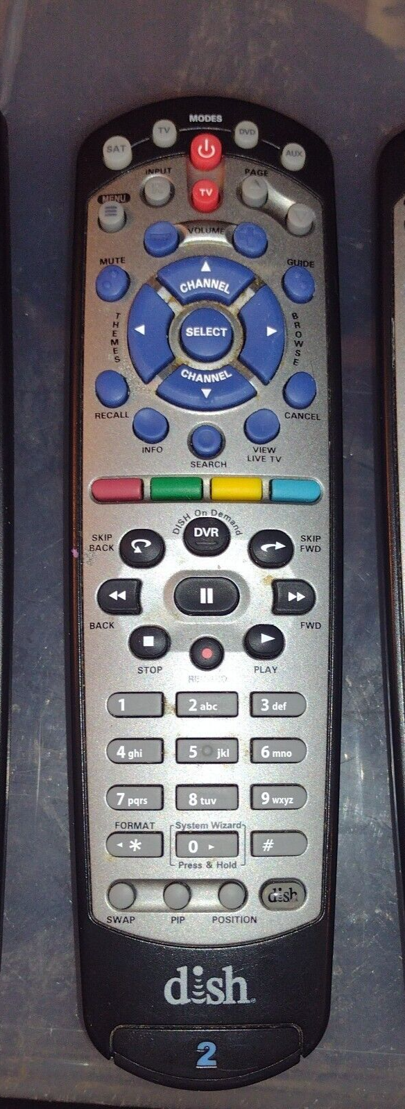 Dish Network Pro Satellite TV Remotes only One is 21.1 IR UHF PRO 204336 eBay